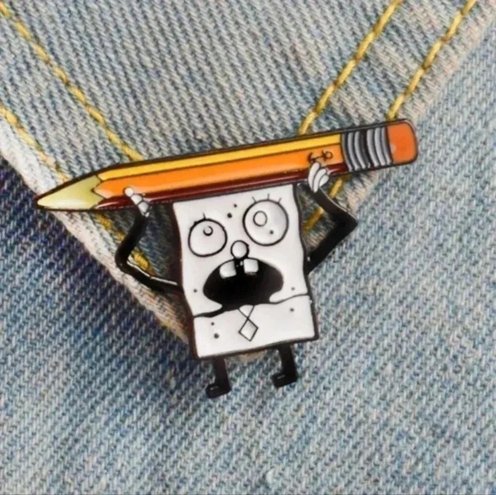 SpongeBob Hot Pin Funny